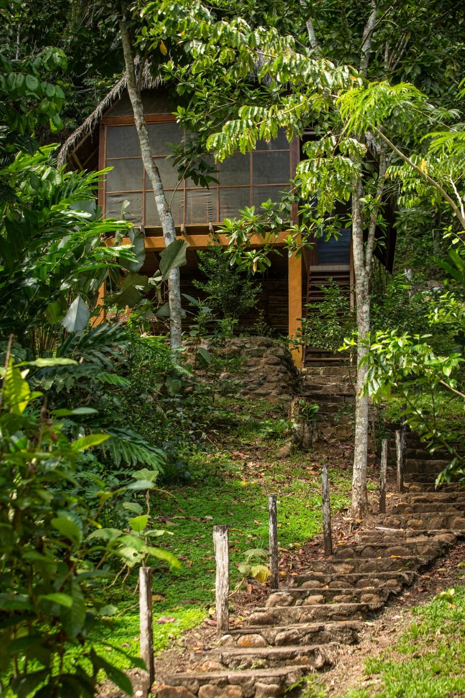 Exclusividad natural: Venta de lodge rodeado de árboles y río en Tarapoto